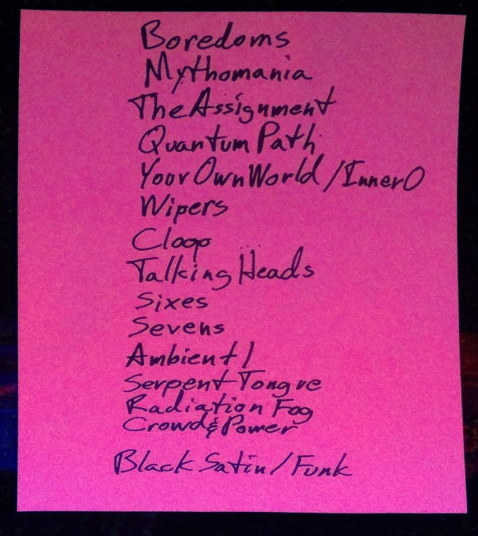 setlist