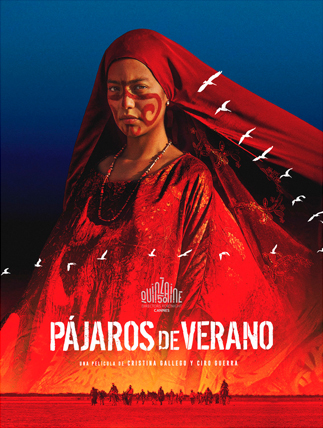 Pájaros de verano cartel 340 x 511